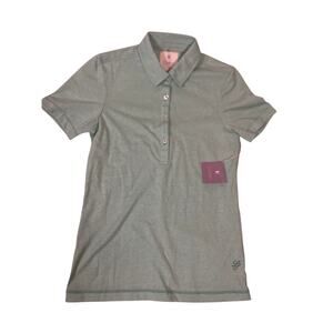 Linksoul Teal Golf Polo Womens‎ Small NWT With Minor Imperfections